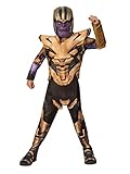 Rubie's Offizielles Kostüm Thanos, Avengers Endgame, klassisch, Kindergröße M, 5-7 Jahre, Körpergröße 132 cm Halloween