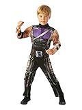 Rubies 3630505L Hawkeye Avengers Assemble Deluxe, Kindkostüm, Jungen, Schwarz (Original) Halloween