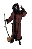 Festartikel Müller Herren Kostüm Knecht Ruprecht Mantel mit Kordel