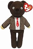 TY Mr Bean Teddy Jacket & Tie Plüsch Braun One Size