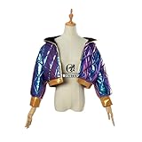 League of Legends Akali Cosplay Set, Akali Coat, XXL