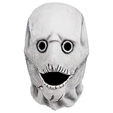 Applysu Corey Taylor Maske Halloween DJ Cyberpunk Vollkopf Latex Realistische Horror Maske Maskerade Party Cosplay Kostüm Requisiten für Erwachsene