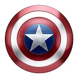 Captain America Schild Metall, Captain America Metal Für Erwachsene, Superheld Role Play Kostüm Requisiten Kann Verwendet Werden Für Wanddekoration
