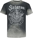 Sabaton Valor Courage Honor Männer T-Shirt Charcoal XL 100% Baumwolle Band-Merch, Bands