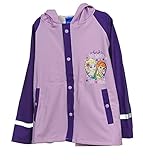 Dynamic24 Disney Eiskönigin Regenjacke Frozen Anna und Elsa Outdoor Buddel Matsch Jacke (98/104, numeric_98)