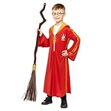 (PKT) (9912459) Child Boys Gryffindor Quidditch Robe (10-12yr)
