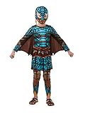 Rubie's 300005 9–10 How to Train your Dragon Fancy Dress, Jungen, mehrfarbig Halloween