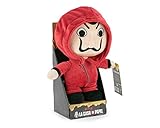 BARRADO Haus des Geldes (La Casa de Papel) - Plüsch von Haus des Geldes mit Dali-Maske - Superweiche Qualität (26 cm, Display)