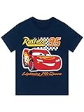 Disney Tshirt | Cars T Shirt | Lightning McQueen Tshirt | Baumwolle T-Shirts Für Jungen | Blau 116