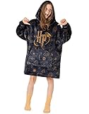 Harry Potter Vuddie übergroße Decke Hoodie Kids Navy oder weißes Fleece Einheitsgröße