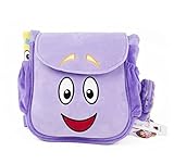 Plüsch-Rucksack – Dora die Entdeckerin – Lila Rescue Mr. Face Bag, violett