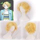 Mystic Messenger Cosplay Harajuku Curly Hair Wig 707 Yoosung Zen V Japanisches Haar Kostüm Luciel Choi Zen Jumin Han Unisex Perücke G