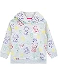 Peppa Pig Mädchen Kapuzenpullover Grau 104