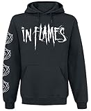 In Flames Jesterhead White Raven Männer Kapuzenpullover schwarz XL