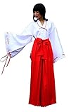 Cosplay Kostüm Damen Kikyo Kikyou aus Manga Anime Inuyasha (XL (169-174 cm Höhe))