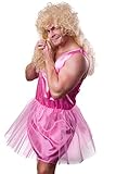 Marco Porta Zahnfee Kostüm Herren pink Ballerina Balletttänzerin Herrenkostüm Junggesellenabschied (XL)