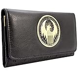 Fantastic Beasts Where to Find Them Magical Congress Portemonnaie Clutch mit Münzfach & Kartenhalter, Schwarz
