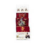 Cinereplicas Unisex 3er-Pack - Hogwarts-Haus socken - Schuh von 35 bis 45