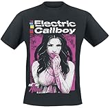 Electric Callboy Eat Me Alive Männer T-Shirt schwarz XL 100% Baumwolle Band-Merch, Bands