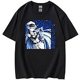 XSLGOGO Anime Akame ga Kill! T-Shirts Esdeath T-Shirts Japanischer Manga Kawaii Esdeath T-Shirts Cosplay Pullover für Fans