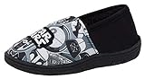 Disney Star Wars, Hausschuhe für Jungen oder Mädchen, Grau, Größe 13 UK, 32 EU