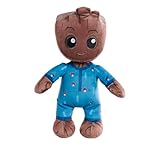 Disney Marvel Groot im Schlafanzug, 31cm, Plüschfigur ab den ersten Lebensmonaten