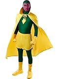 Rubies Herren Marvel WandaVision Halloween-Kostüm, wie abgebildet, Größe XS, wie abgebildet, XL