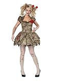 California Costumes Damen Voodoo-Dolly-Kostüm, Größe XS, Braun, Braun, M