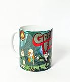 TusPersonalizables.com Tasse + Schlüsselanhänger – Gravity Falls – Tasse – Gravity Falls – Wald