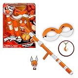 BANDAI - Miraculous - Verwandlungsset - Rena Rouge - Superhelden-Kostüm und Accessoires - Offizielle Lizenz - Accessoire Fuchs Rena Rouge - P50602