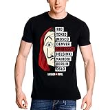 T-Shirt Casa de Papel - Haus des Geldes – Professor & Co., Offizielles Produkt von Netflix