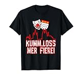 Karneval Kostüm Kölle Alaaf T-Shirt