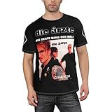 Die Rock Band Arzte T-Shirt Herren Hipster Hip Hop Kurzarm Rundhals schwarzes Tee T Shirt L