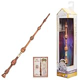 Wizarding World Harry Potter - Authentischer Albus Dumbledore Zauberstab aus Kunststoff mit Zauberspruch-Karte, ca. 30,5 cm, Spielzeug für Kinder ab 6 Jahre, Fanartikel