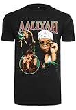 Mister Tee Herren Aaliyah Retro Tee M Black