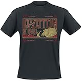 Led Zeppelin Zeppelin & Smoke Männer T-Shirt schwarz XXL 100% Baumwolle Band-Merch, Bands