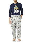Amazon Essentials Disney | Marvel | Star Wars Herren Schlafanzug-Schlaf-Sets Flanell, Star Wars Winter - Mens, XXL