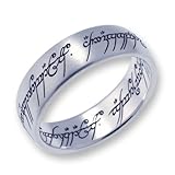 Herr der Ringe Schmuck by Schumann Design Der eine Ring Titan Rg 50 2000-050