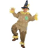 amscan Scarecrow Herren-Kostüm für Halloween, Märchenbuchwoche, Erwachsene, Kostüm