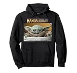 Star Wars The Mandalorian The Child Portrait Logo Pullover Hoodie