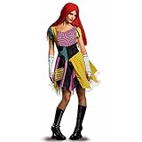 Disguise Disney Offizielles Nightmare Before Christmas Sally Kostüm Erwachsene, Faschingskostüm Für Damen, Größe M