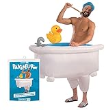 Aufblasbare Dusche Kostüm Neu - Premium Quality - Kostüm für Erwachsene Größe Polyester Beständig - Mit Inflation System