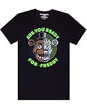 Five Nights at Freddy's FNAF Bist du bereit für Freddy Boys schwarzes T-Shirt 9-10 Jahre