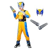 DGMYFY Neue Filme Kostüm Kinder,Overall mit Maske und Krallen,Karneval,Geburtstagsfeiern,Bühnenauftritte,Halloween Cosplay Kostüme
