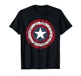Marvel Captain America Avengers Schild Comic Grafik T-Shirt T-Shirt