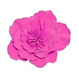 Amsixo Fascinator mit Blume, große Blumenhüte für Damen, großes Blumen-Stirnband, Kostüm, Kopfbedeckung, Blumen-Fascinator, Stirnband, große Blumen-Haarbänder