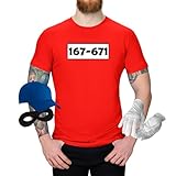 Jimmys Textilfactory T-Shirt Panzerknacker Karneval Kostüm Set Deluxe XS-5XL Herren Verkleidung Fasching Rosenmontag Karnevalszug, Größe:L, Set: komplett, Logo: Standard-Nr
