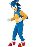 Rubie's Official Sonic der irre Igel Kinder-Kostüm, Gelb, Größe S (3-4 Jahre) Halloween