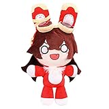 UTIEHD Genshin Impact Plüsch Baron Bunny 42cm, Plüsch Stofftier Puppe, Kaninchen Bernstein Cosplay Kostüm Plüsch Requisiten für Fans
