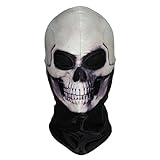 WTACTFUL Totenkopf Maske Gruselige Sturmhaube Knochen Cosply Kostüm Halloween Party Ski Vollgesichtsmaske